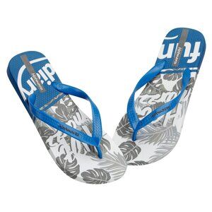 Hotmarzz Men's Flip Flops Summer Beach Sandals Indoor Outdoor Slippers BLUE